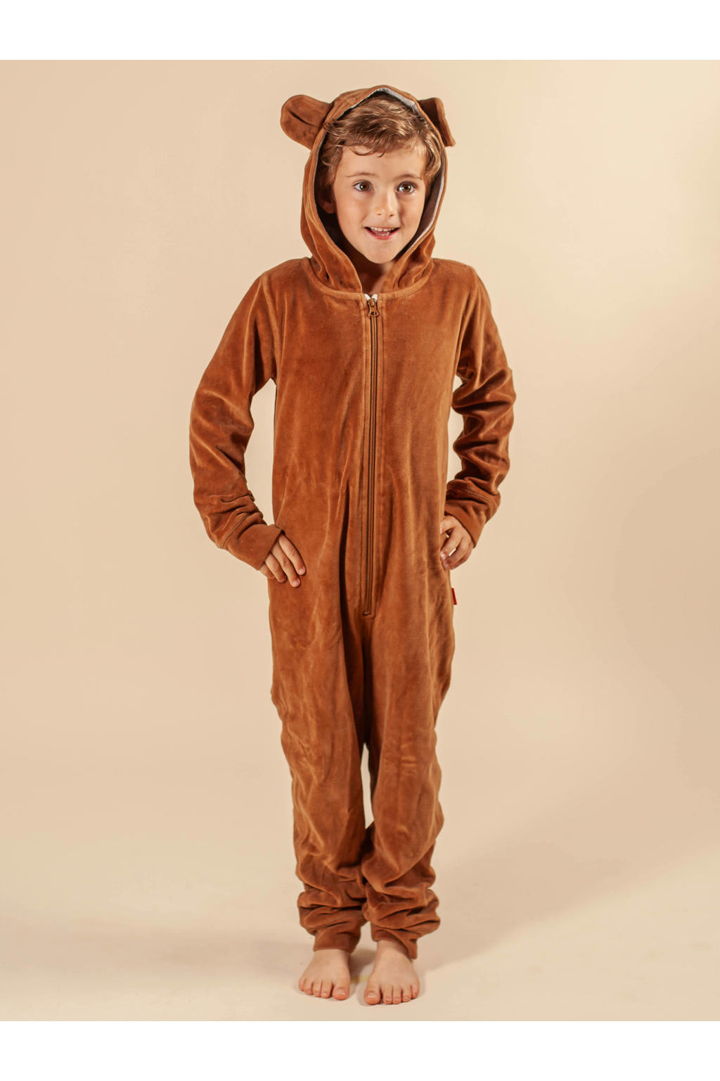 Claesen's Onesie Velours Coconut