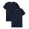 Claesen's Claesen's® - T-Shirt Navy V-Neck Cotton/Lycra 2-PackCL 1223-Navy-S