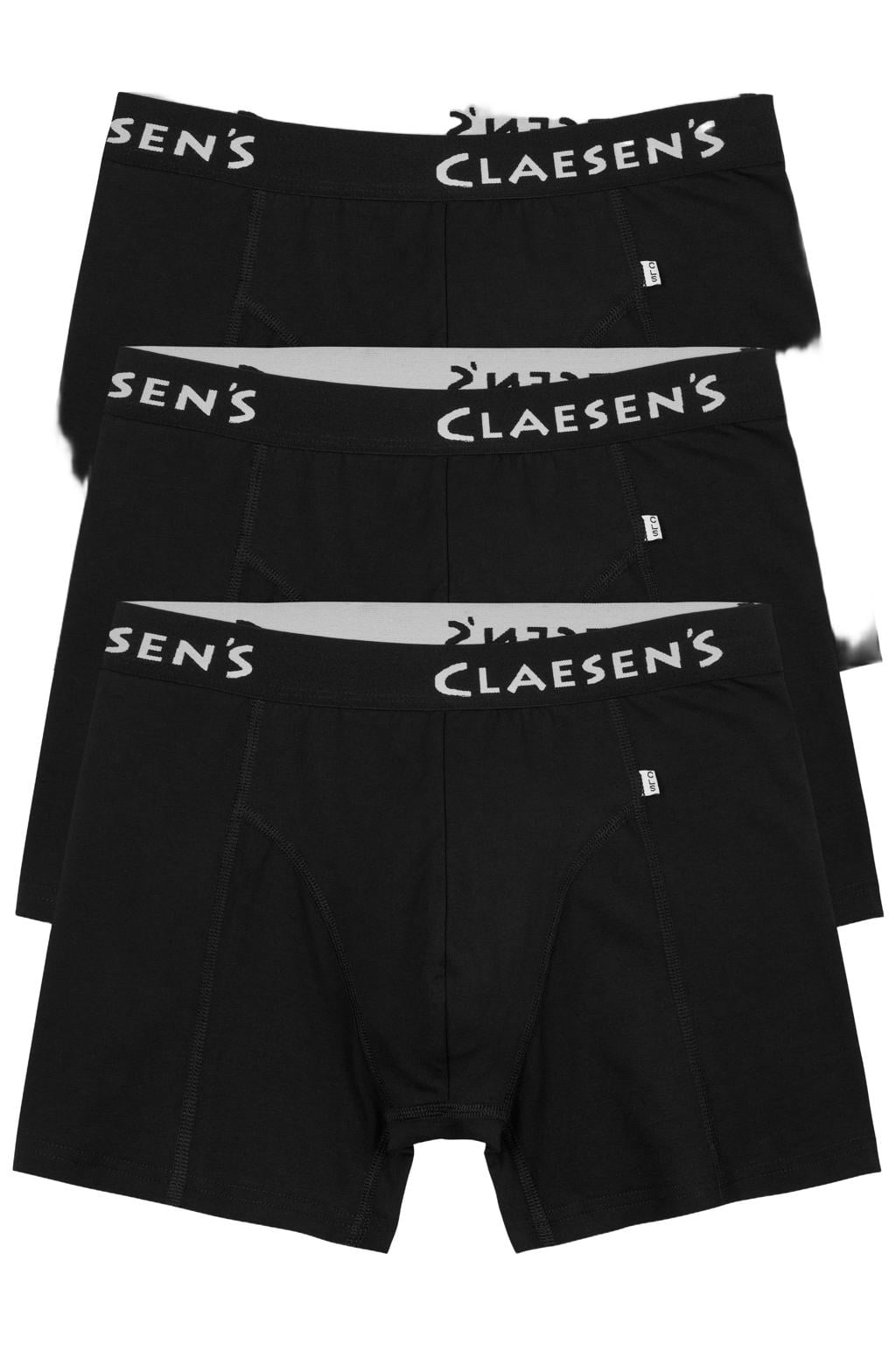 Claesen's Claesen's® - Boxershort Zwart 3-PackCL 20823-Black-XXL