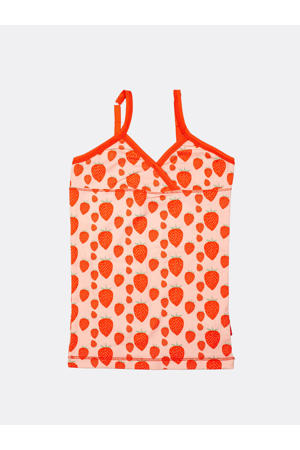 Girls 2-Pack Singlet Strawberry