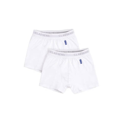 Claesen’s Jongens Boxershort 2-Pack Wit