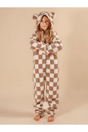 Onesie Teddy Checkers