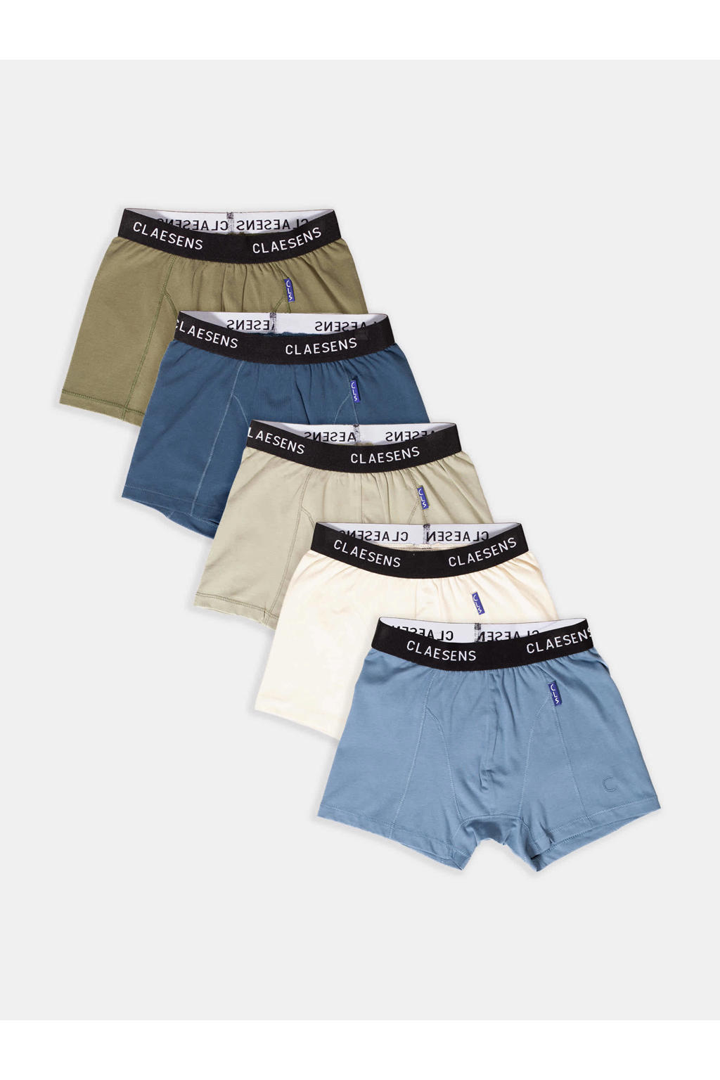 Claesen's Jongens Boxershort 5-Pack Multi Essentials