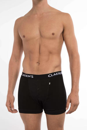 Claesen's® - Boxershort Rib zwart 2-PackCL 2033-Black-XXL