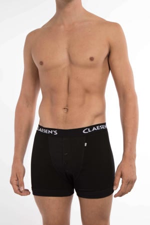 Claesen's® - Boxershort Rib zwart 2-PackCL 2033-Black-XXL