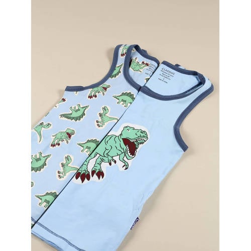 Claesen’s Jongens Hemd 2-Pack Dino