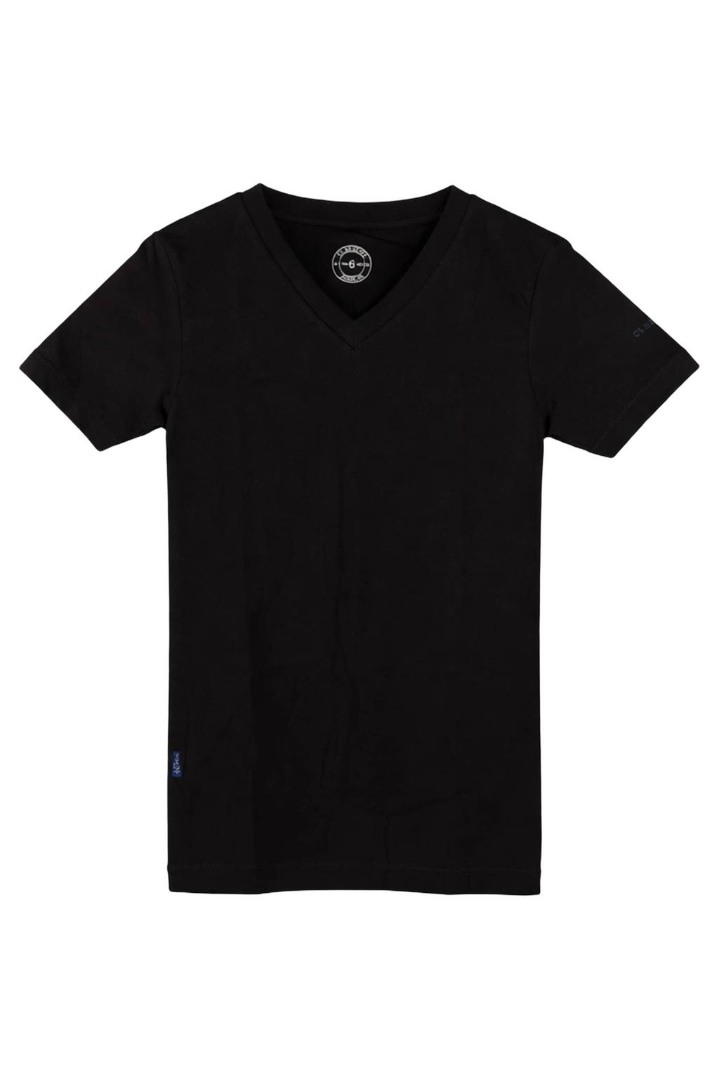 Claesen's T' Shirt V neck Navy