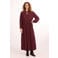 Didi blousejurk met print - donkerrood