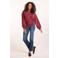 Didi gebloemde sweater - donkerrood