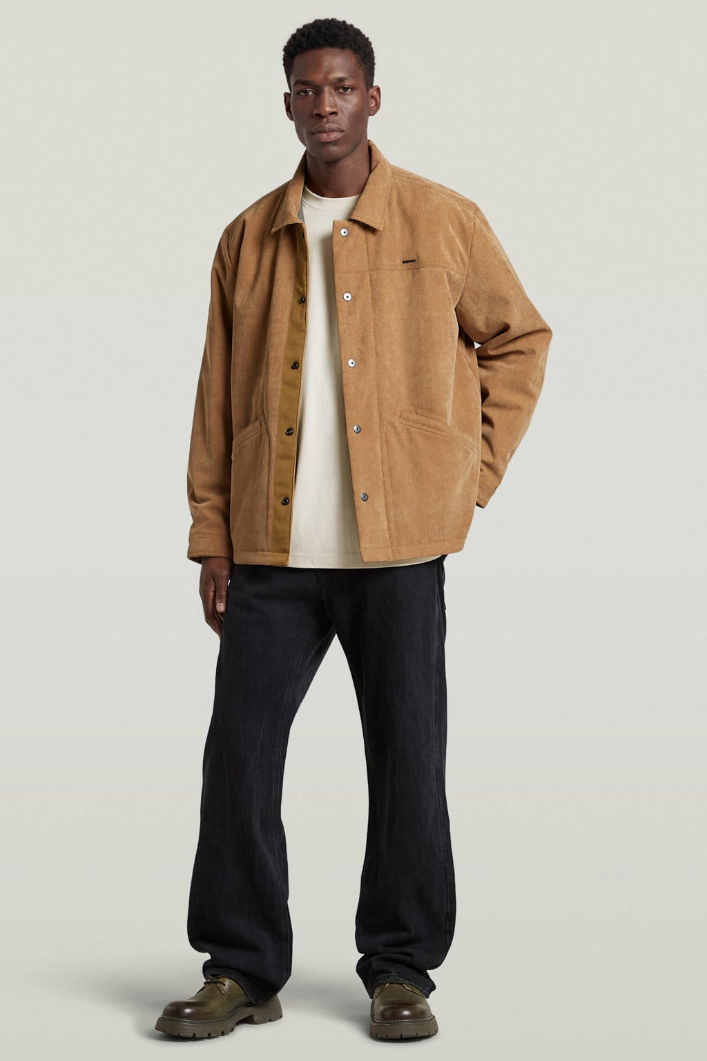 G-STAR Deeggie relaxed fit straight leg jeans - zwart