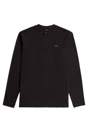 regular fit longsleeve - dk black