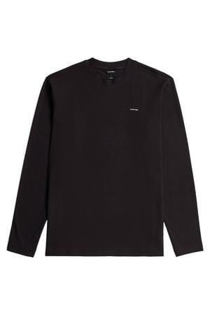 regular fit longsleeve - dk black
