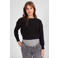 LOVE2WAIT viscose gebreide zwangerschapstrui - zwart