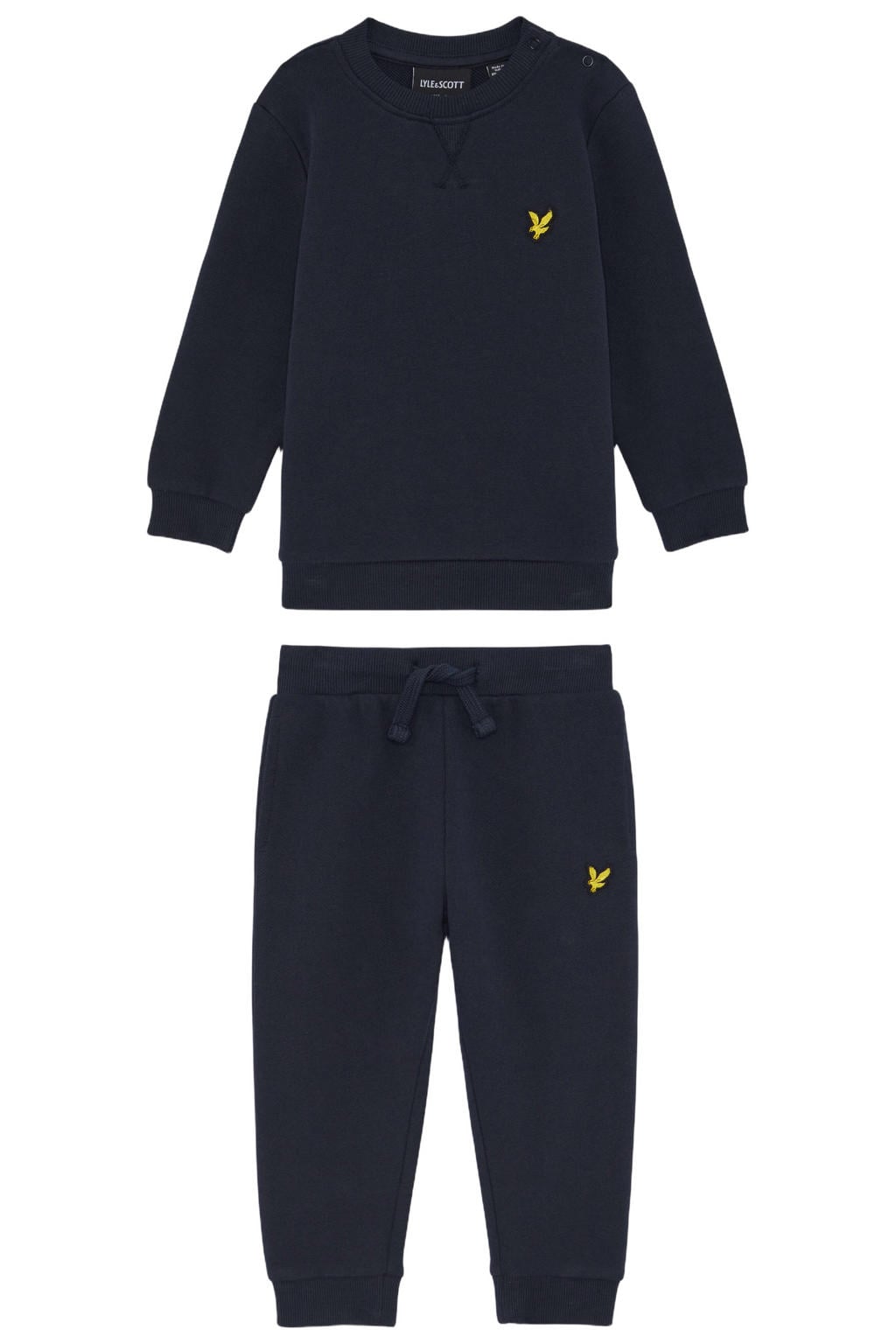 Lyle & Scott sweater en broek set - donkerblauw