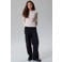 LMTD wide leg jeans - zwart