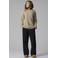 LMTD wide leg casual broek met plooien - zwart