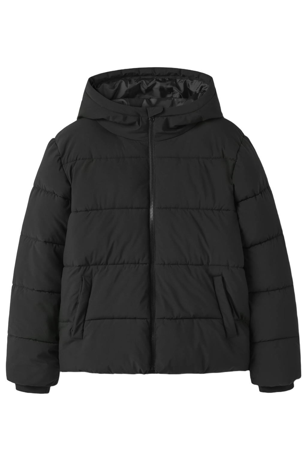 LMTD gewatteerde winterjas - zwart