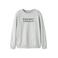 NAME IT KIDS sweater met backprint - grijs