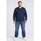 Petrol industries Plus Size katoenen regular fit gebreide trui - navy blue