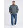 Petrol industries Plus Size regular fit casual overhemd - teal green