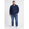 Petrol industries Plus Size katoenen regular fit gebreide trui - navy blue