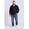 Petrol industries Plus Size katoenen regular fit gebreide trui - zwart