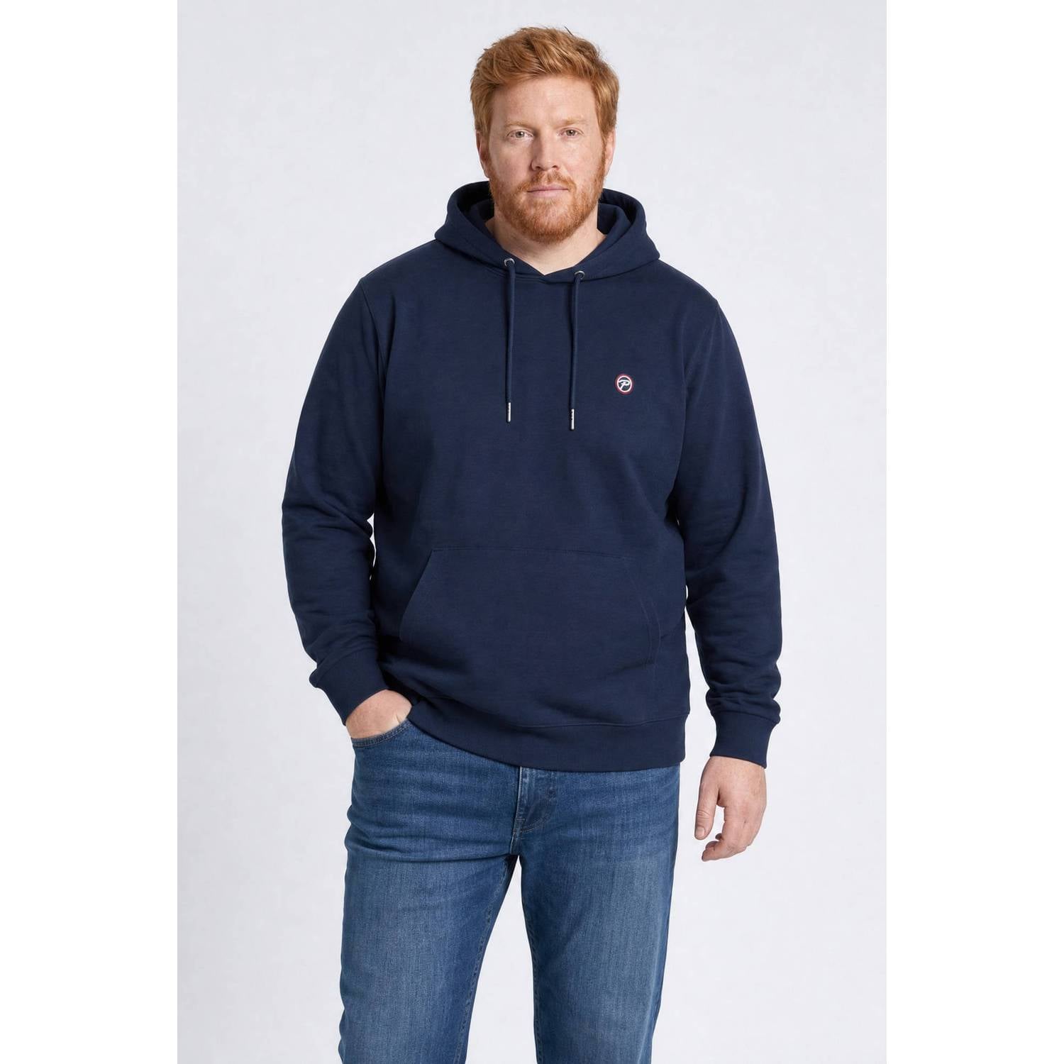 Petrol industries Plus Size regular fit hoodie navy blue