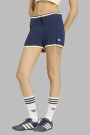 thumbnail: adidas Originals Adicolor Essentials high waist slim fit sweatshort - donkerblauw
