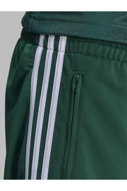 thumbnail: adidas Originals regular fit gestreepte sweatshort - donkergroen