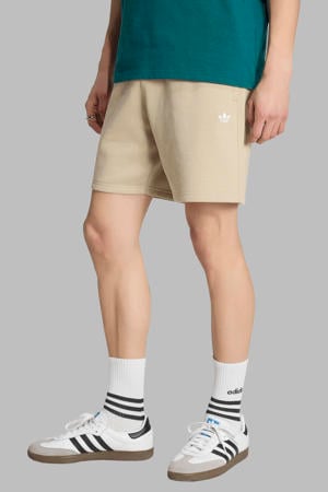 Trefoil Essentials regular fit sweatshort - beige