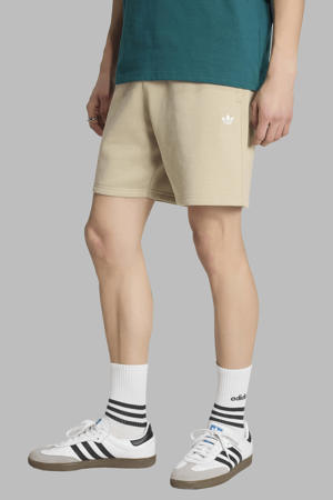 Trefoil Essentials regular fit sweatshort - beige