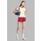 adidas Originals Sprinter mesh short - rood/zand
