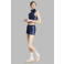adidas Originals regular fit sweatshort - donkerblauw