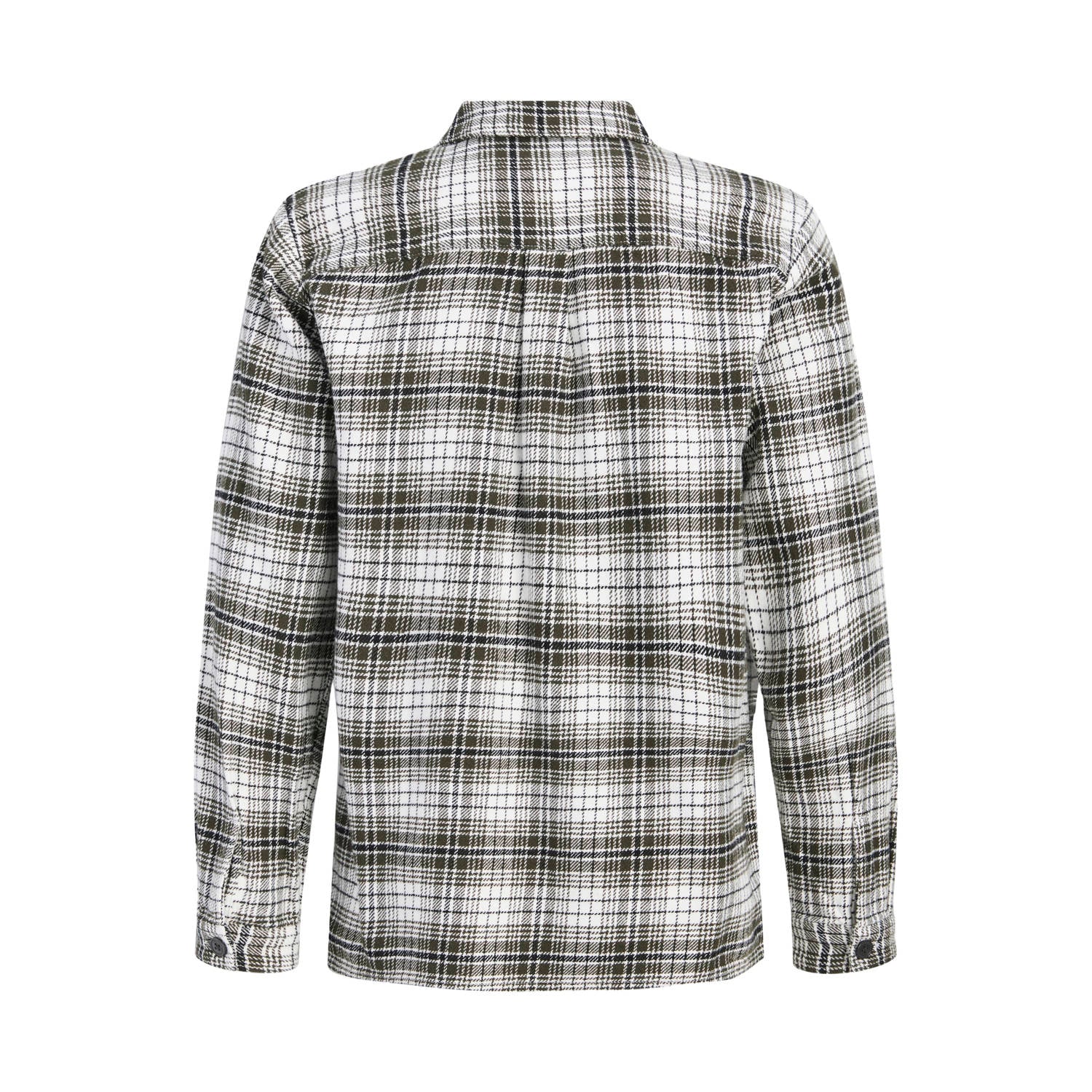 JACK & JONES JUNIOR geruit overhemd wit