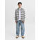 JACK & JONES JUNIOR geruit overhemd - wit