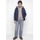 JACK & JONES JUNIOR winterjas - donkerblauw