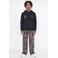JACK & JONES JUNIOR hoodie met backprint - zwart