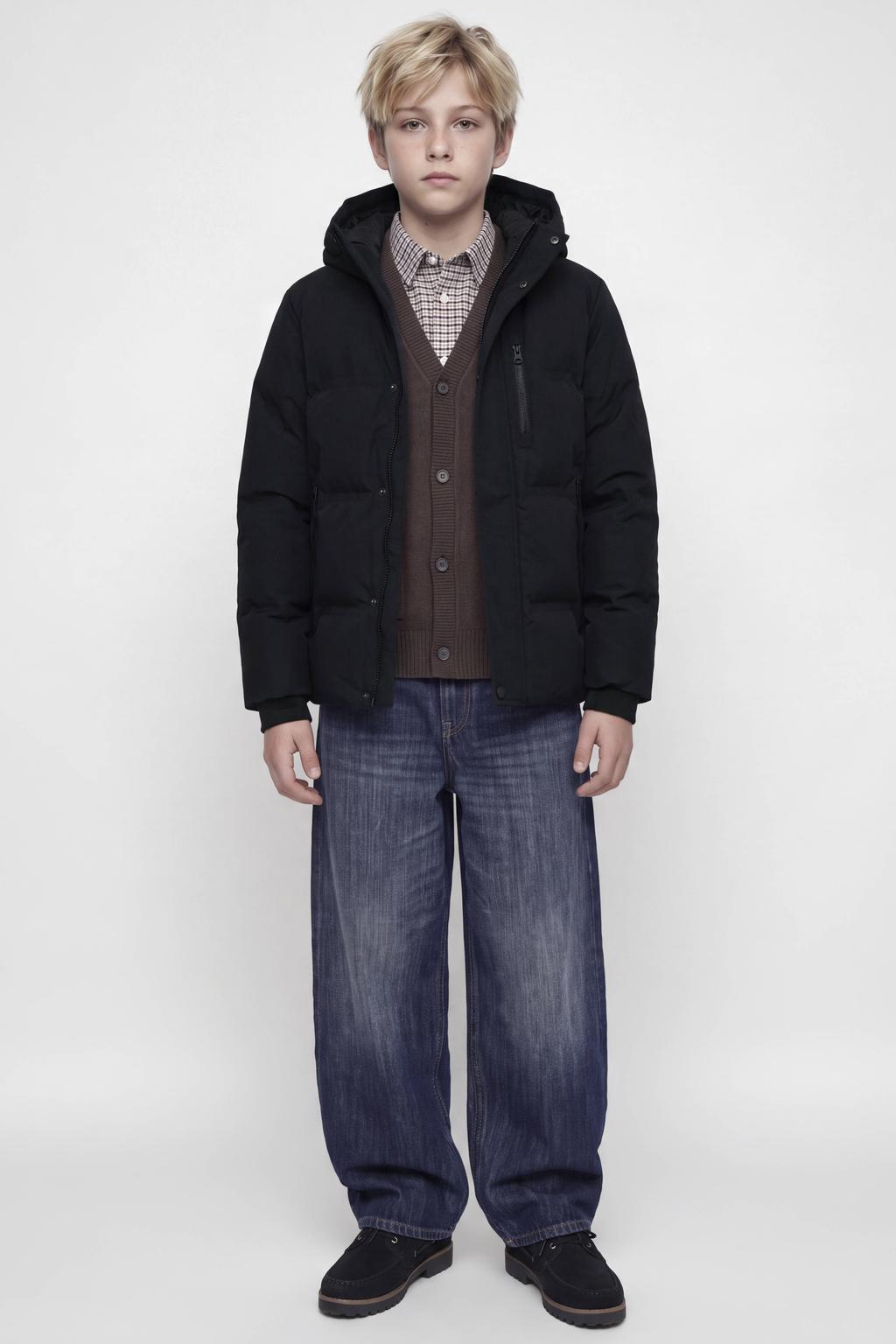JACK & JONES JUNIOR pufferjas - zwart