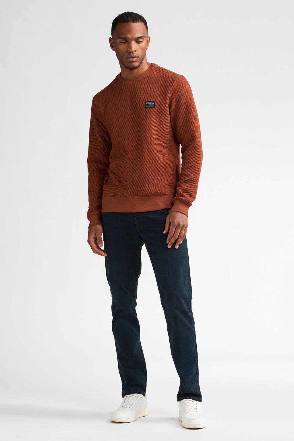 Petrol Industries regular fit sweater - koperoranje