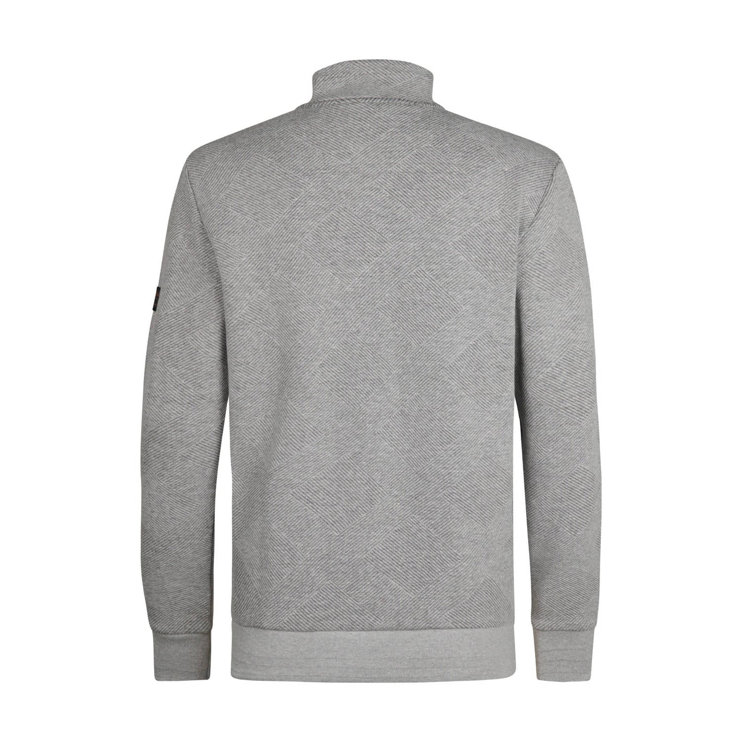Petrol Industries sweatvest lichtgrijs