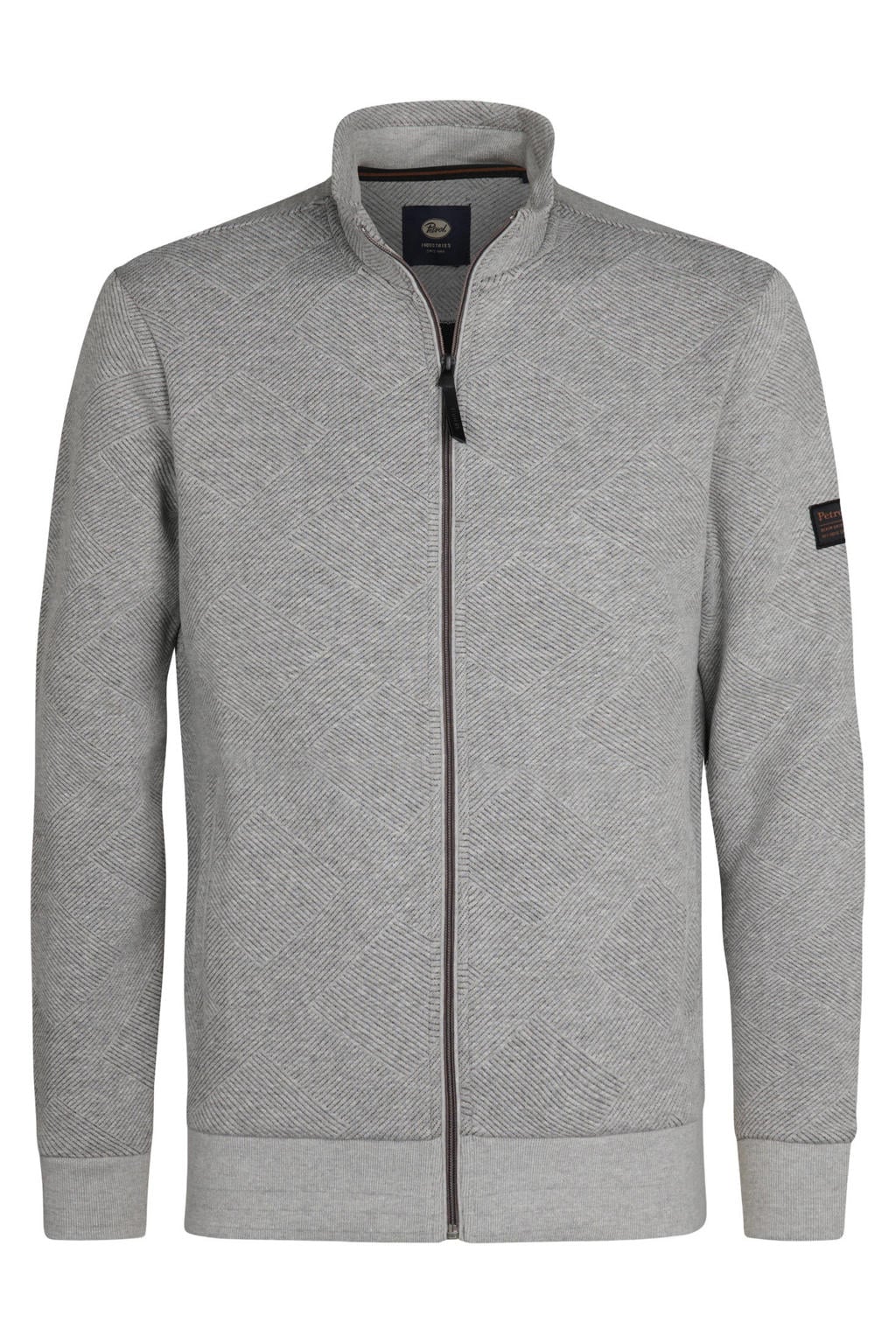 Petrol Industries sweatvest - lichtgrijs