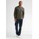 Petrol Industries regular fit longsleeve met logo - donkergroen
