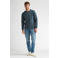 Petrol Industries regular fit sweater met backprint - blauw
