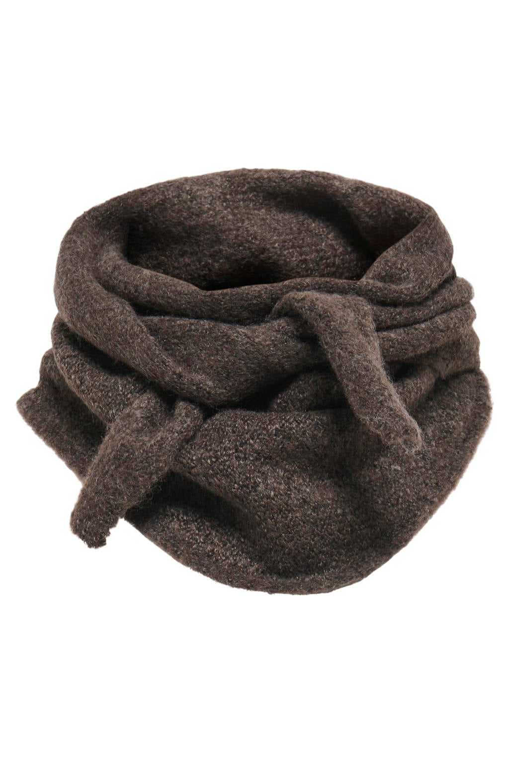 ONLY triangle scarf ONLLEONE donkerbruin