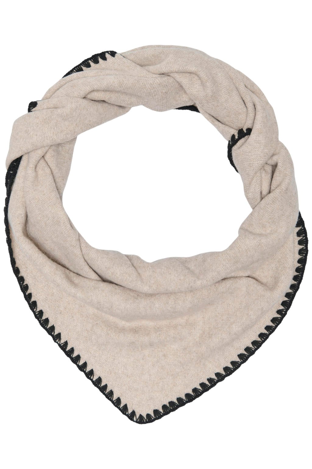 ONLY triangle scarf ONLLEA beige