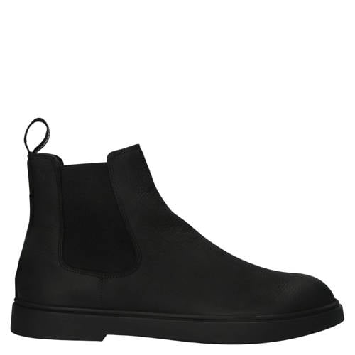 Blackstone suède chelsea boots zwart