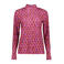 Geisha top met print - roze