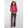 Geisha gebloemde blouse - roze