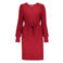 Geisha midi jurk - rood