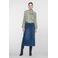 Geisha geruite blouse - groen